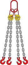 Строп цепной 2,36т-4,5м