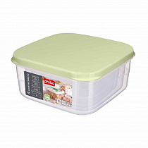 Комплект контейнеров для продуктов 4 шт., 0,3л + 0,45л + 0,65л + 1л (зеленый)