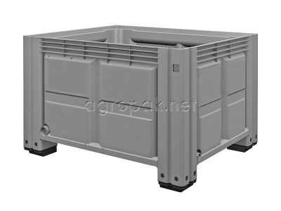 Цельнолитой контейнер IBOX 11.603.F.C10 на 4-х ножках, 1200х1000х760 мм