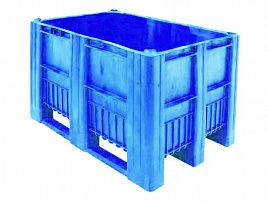 Контейнер Box-Pallet сплошной, синий