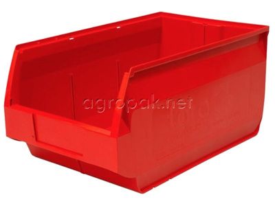 Пластиковый контейнер 5006 Venezia, 500х310х250 мм, цвет красный