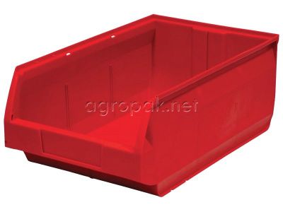Пластиковый контейнер 5005  Palermo, 500х310х200 мм, цвет красный
