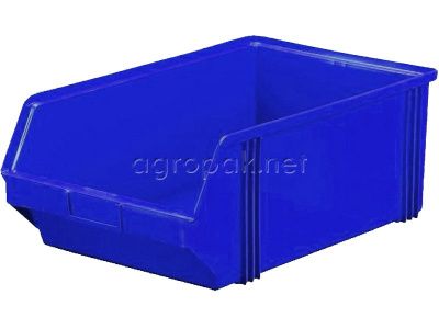 Пластиковый контейнер 7965, 500х310х183мм, синий