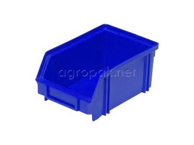 Пластиковый контейнер 7968, 170х105х75мм, синий