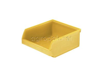 Пластиковый контейнер 5000 Ancona, 107х98х47 мм, цвет желтый