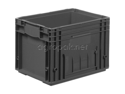 Электропроводящий  контейнер RL-KLT 4280, 396х297х280 мм, черный